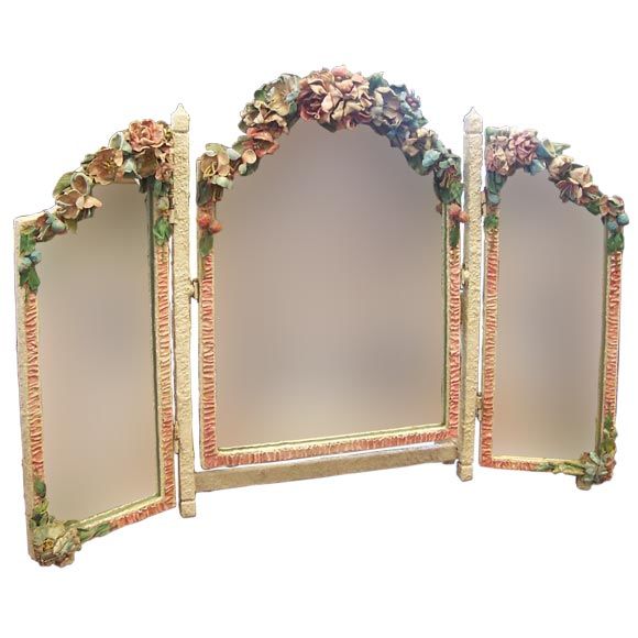 Triptich Barbola Mirror