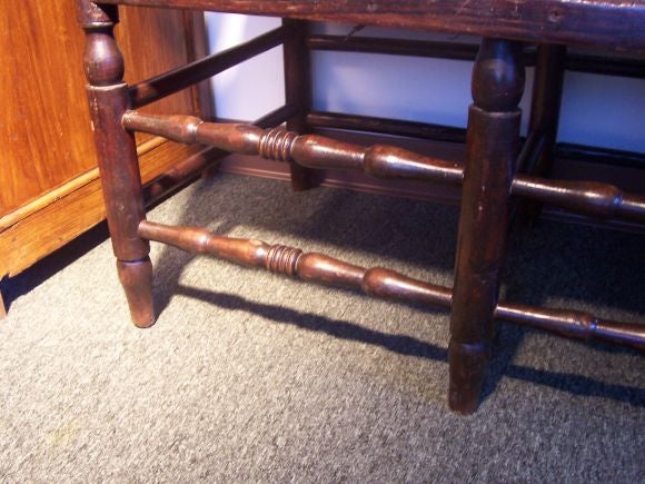 spindle bench seat