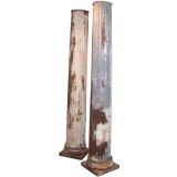 Set of Four Antique Columns from a Virginia Courthouse
