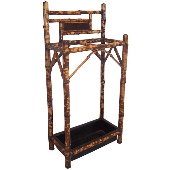 Antique Bamboo Umbrella Stand at 1stdibs
