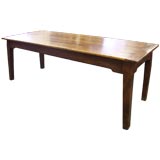 Antique French Walnut Dining Table