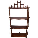 Antique Faux  Bamboo  Hanging  Shelf