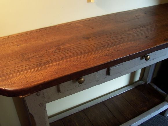 Antique French Potboard Server