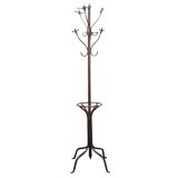 Antique French Steel Coat Stand