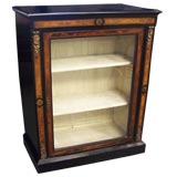 Antique Walnut Ebonized Bookcase