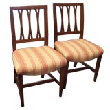 Pair of Period  Georgian Mahogany Chairs