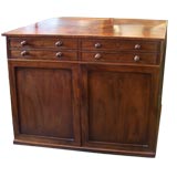 Antique Wet or Dry Bar/Gentleman's Dressing Chest by Gillows