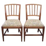 Antique Pair of Period Mahogany Side Chairs