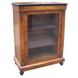 Antique Walnut Ebonized Bookcase