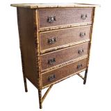 Antique Bamboo Chest