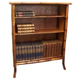 Antique Bamboo Bookcase