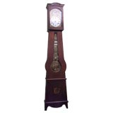 Vintage French Painted Grandfather Clock
