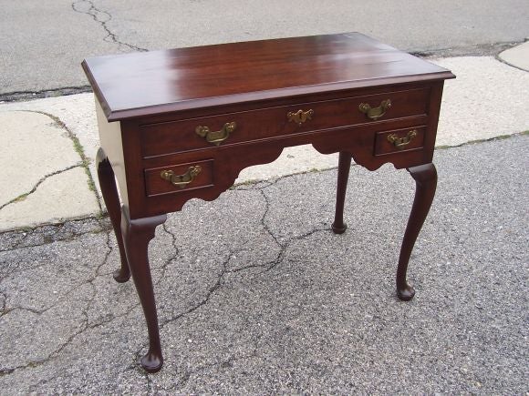 Georgian Mahogany Lowboy
