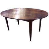 Used French Oval Dropleaf Table