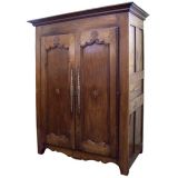 Antique French Cherry Armoire