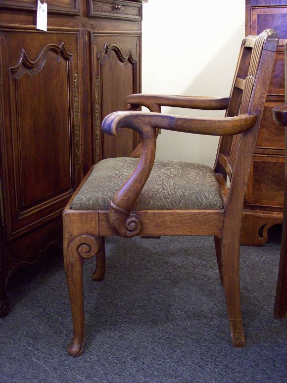 English Pair of Vintage Ocean-Liner Chairs