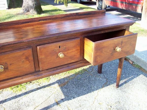 Antique French Pine Server