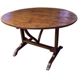 Antique  French Wine Tasting Table