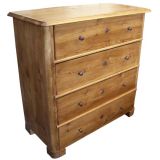 Elegant Antique Swedish Pine Chest of Drawers