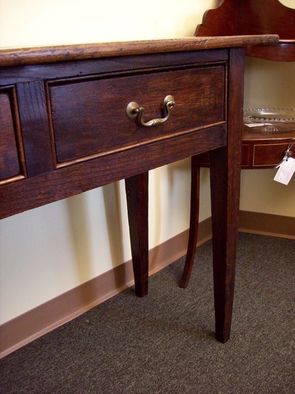 Antique French Elm Server