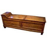 Antique French Elm Coffer