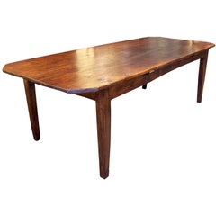 Large Antique French Pine Table