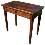 Antique French Walnut Side Table