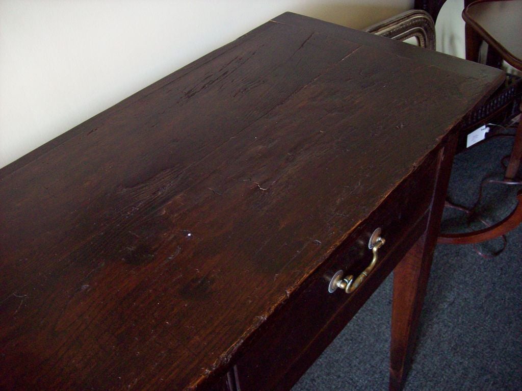 Antique French Chestnut Server