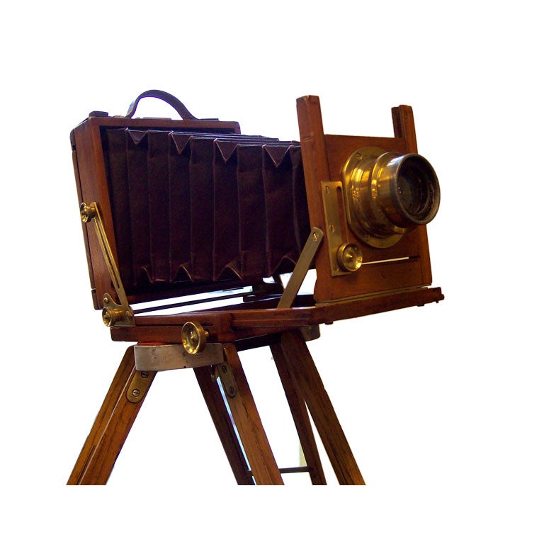 Victorian 1/4 Plate Camera on Old Tripod at 1stDibs | victorian camera, old  tripod camera, old standing camera