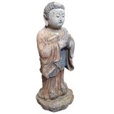 Antique Rustic Standing Buddha
