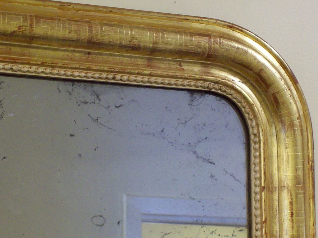 Large Antique Louis Philippe Mirror