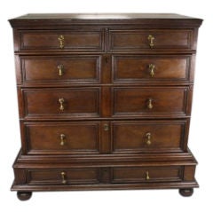 Antique Period Oak Chest of Drawers