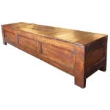 Antique French Chestnut Coffer