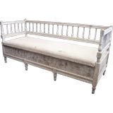 Antique Period Gustavian Sofa