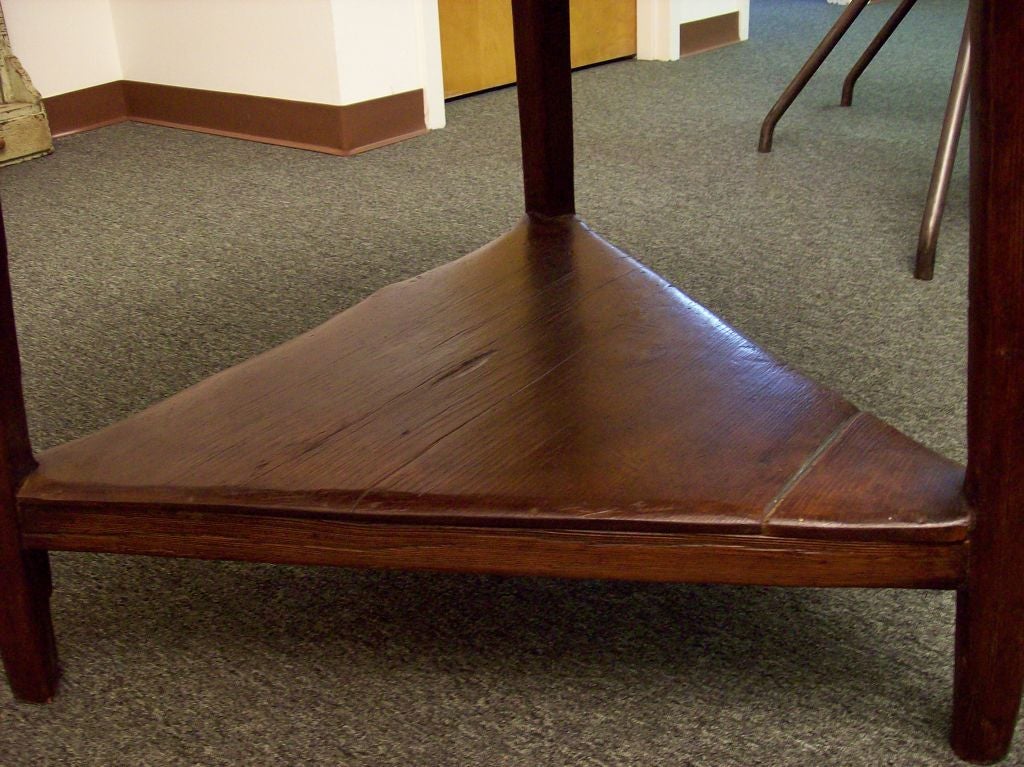 19th Century Antique Pine Cricket Table