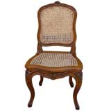 Louis XV-Style Reproduction Caned Child's Chair