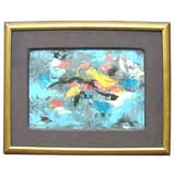 Framed Painting Signed By Mitja Tusek #3