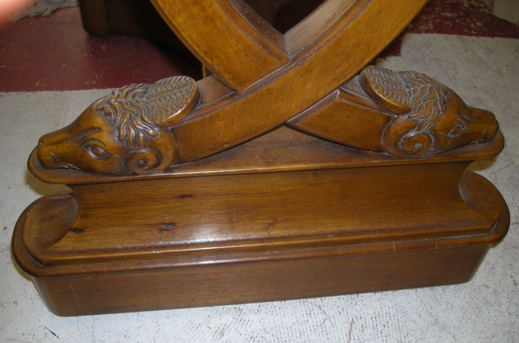Contemporary Wood Jardiniere with Tole Insert