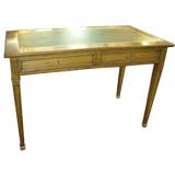 French Directoire-Style Leather Top Desk