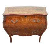 Louis XV-Style Bombé French Commode