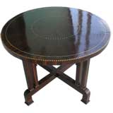 Macassar Ebony Wood French Deco Table