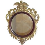 Antique Federal-Style Girandole Mirror