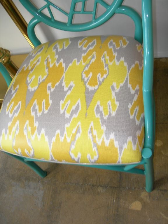 American Pair of Spider Web Chairs from the Estate of Tony Duquette