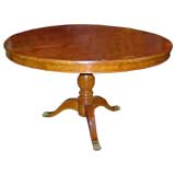 Venetian  Pedestal Table