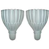 Pair of French Plaster Sconces