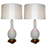 Pair of Italian Porcelain Table Lamps