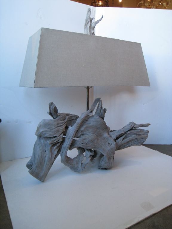 Custom Driftwood Lamp