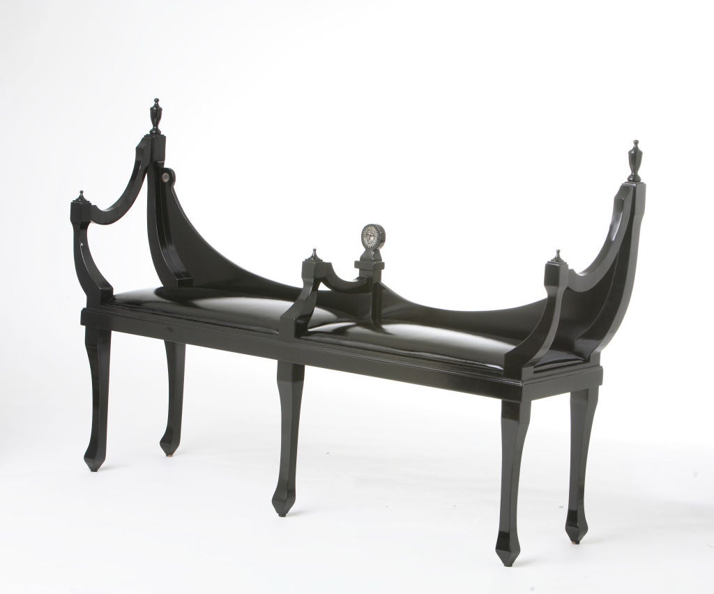 Contemporary Downtown Classics Collection Muirfield Bench