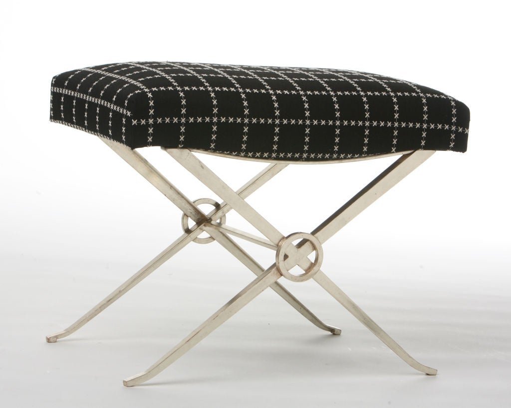 Contemporary Downtown Classics Collection The X Stool For Sale