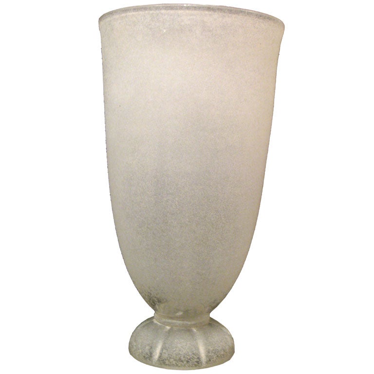 Huge Karl Springer Corroso Murano Urn